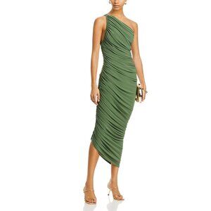 Norma Kamali Diana Gown Green